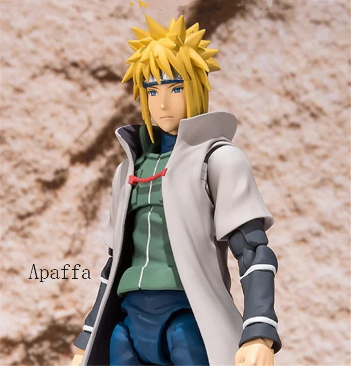 24cm naruto figuras de ação namikaze minato anime modelo dos desenhos  animados pvc coleção brinquedos para