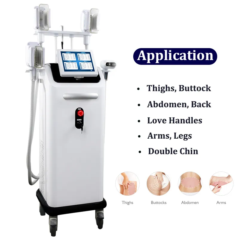 Professional Fat Freeze Machines 5 Handles Cryolipolysis Slimming Cryo Double Chin cellulite Removal Cryolipolisis Equipment