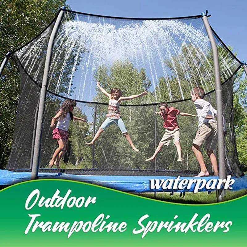 子供の屋外の水公園のためのトランポリン夏のトランポリンスプリンクラー専用PE高圧霧化冷却管のおもちゃ5W4