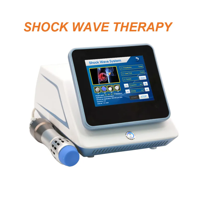 máquina de terapia por ondas de choque para a dor de remoção de gordura equipamento de tratamento de alívio de disfunção eréctil ED corpo emagrecimento utilização clínica casa