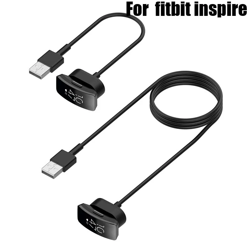 15cm 100cm câble de station de charge usb pour fitbit inspire inspire hr bracelet intelligent cordon de câble de charge rapide universel