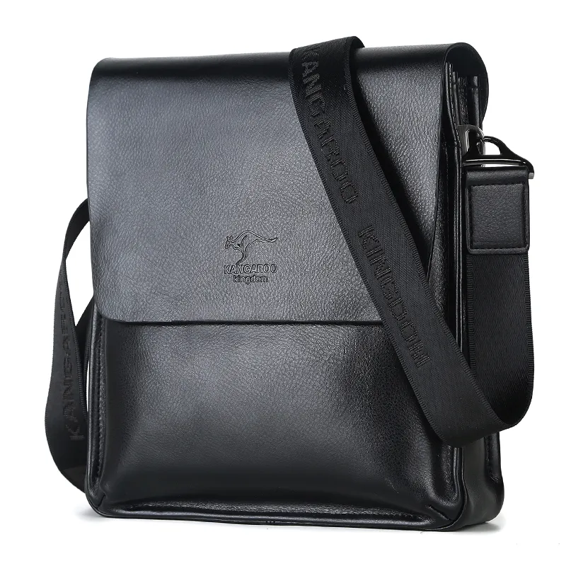 Kangaroo Kingdom Famous Brand Men Bag Leather Mens Messenger Bags