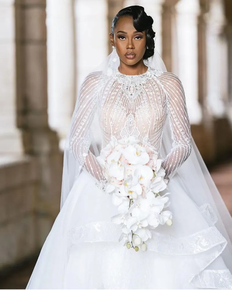 elegant african dresses for weddings with sleeves African Wedding Party Dresses For Women 2025 Summer Elegant African Lace 3/4 Sleeve Evening Long