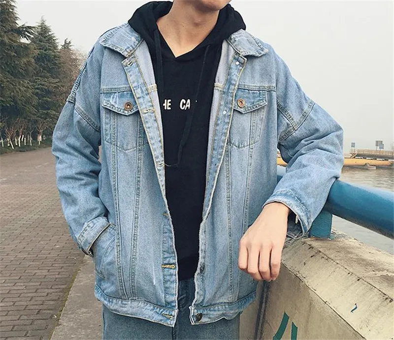 Loose jeans deals jacket