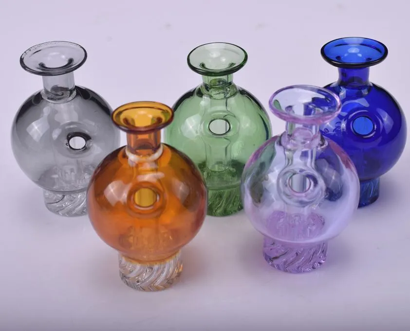 Cyclone Riptide Carb Cap Dome med Spinning Air Hole för Quartz Thermal Banger Bubbler Enai Dab Rig