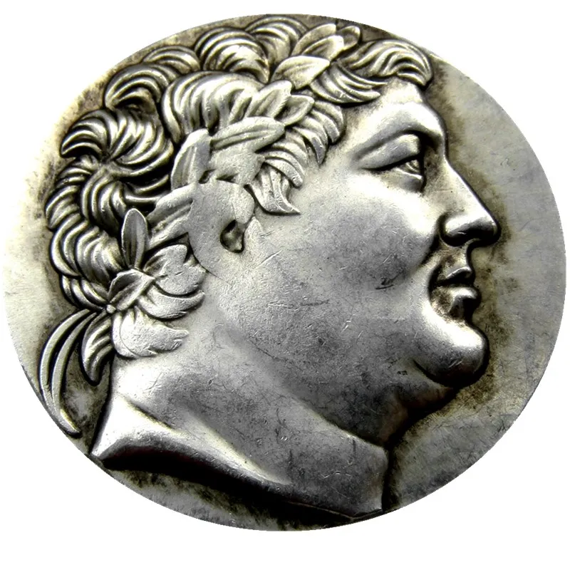 G17 Superba moneta in argento antico greco Tetradrachm del re Attalos di Pergamon - 241BC Copia monete