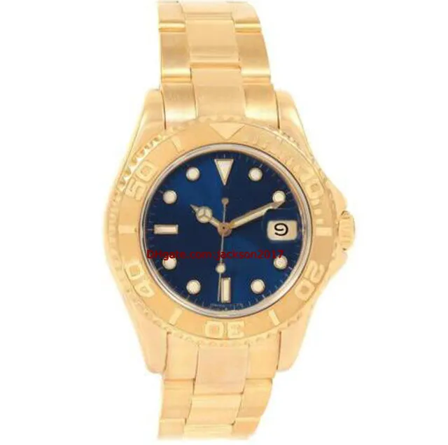 Cadeau de Noël 9 style 06 MONTRES JAMAIS PORTÉES Platine Cadran Bleu 40mm 116622 116621 16623 68628 69628 MONTRE COFFRE Homme Montre-Bracelet