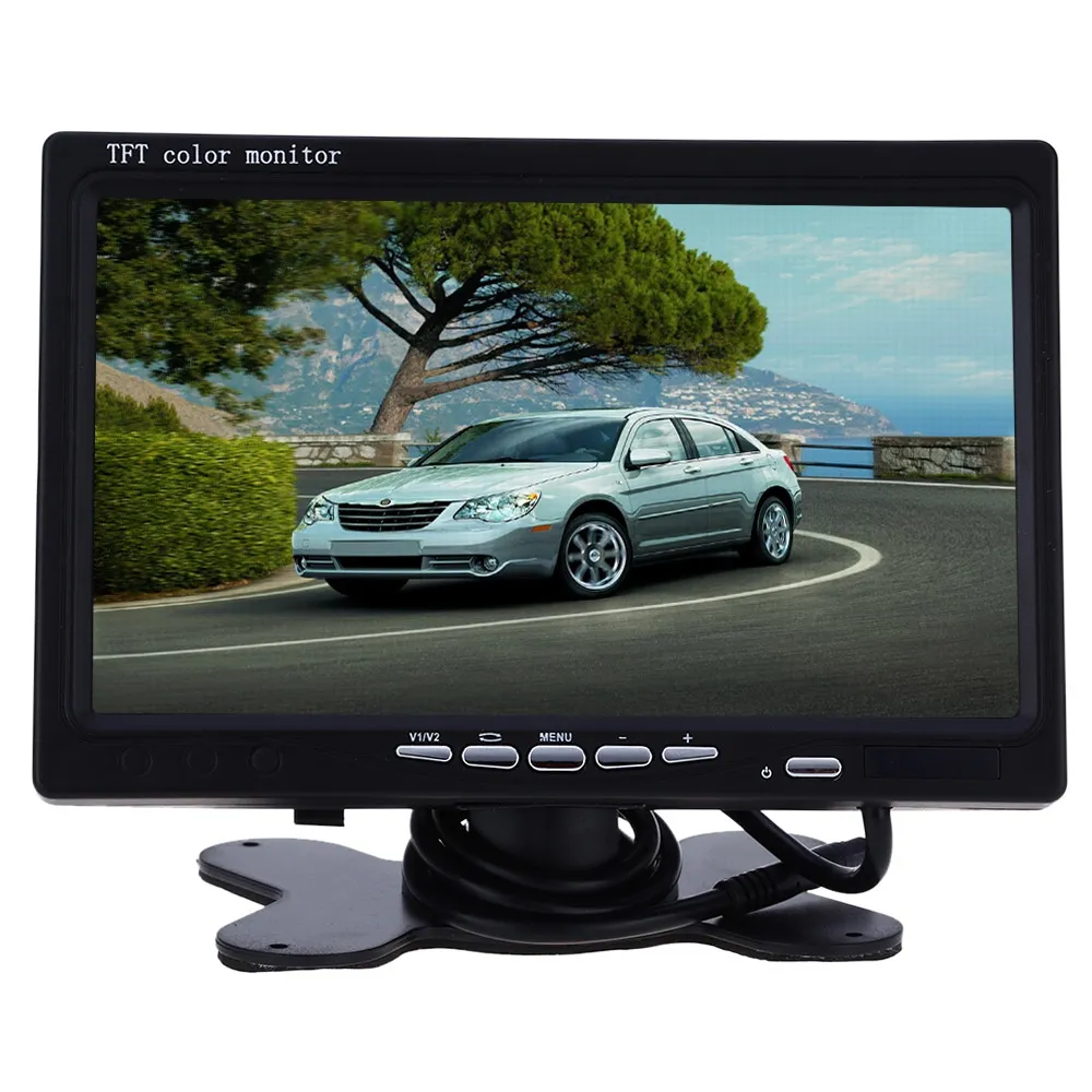 XM722T Monitor da cabeceira do carro de 7 polegadas Monitor da tela de 234 x 480 TFT LCD