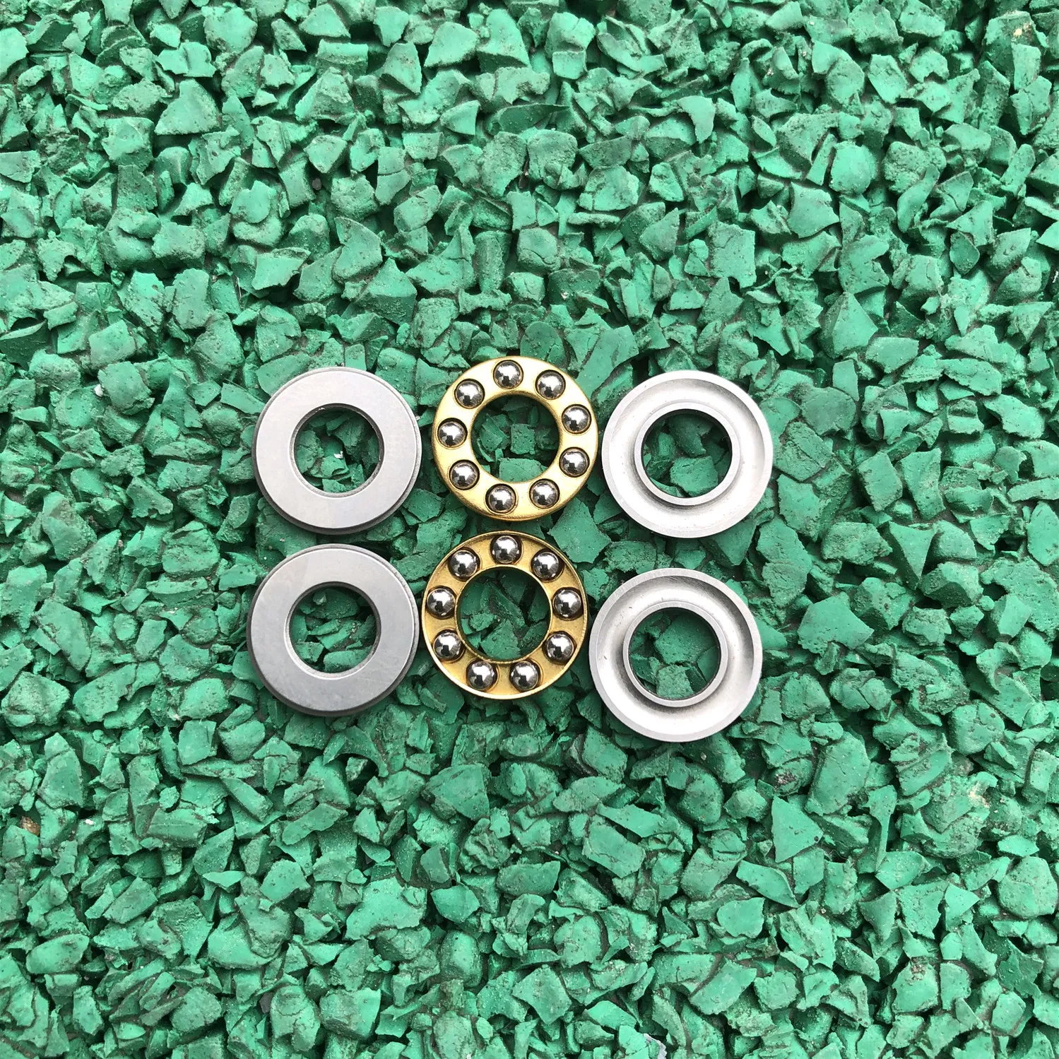 100pcs F5-10M Axial Ball Thrust Bearings 5*10*4 miniature Plane thrust ball bearing 5x10x4 mm