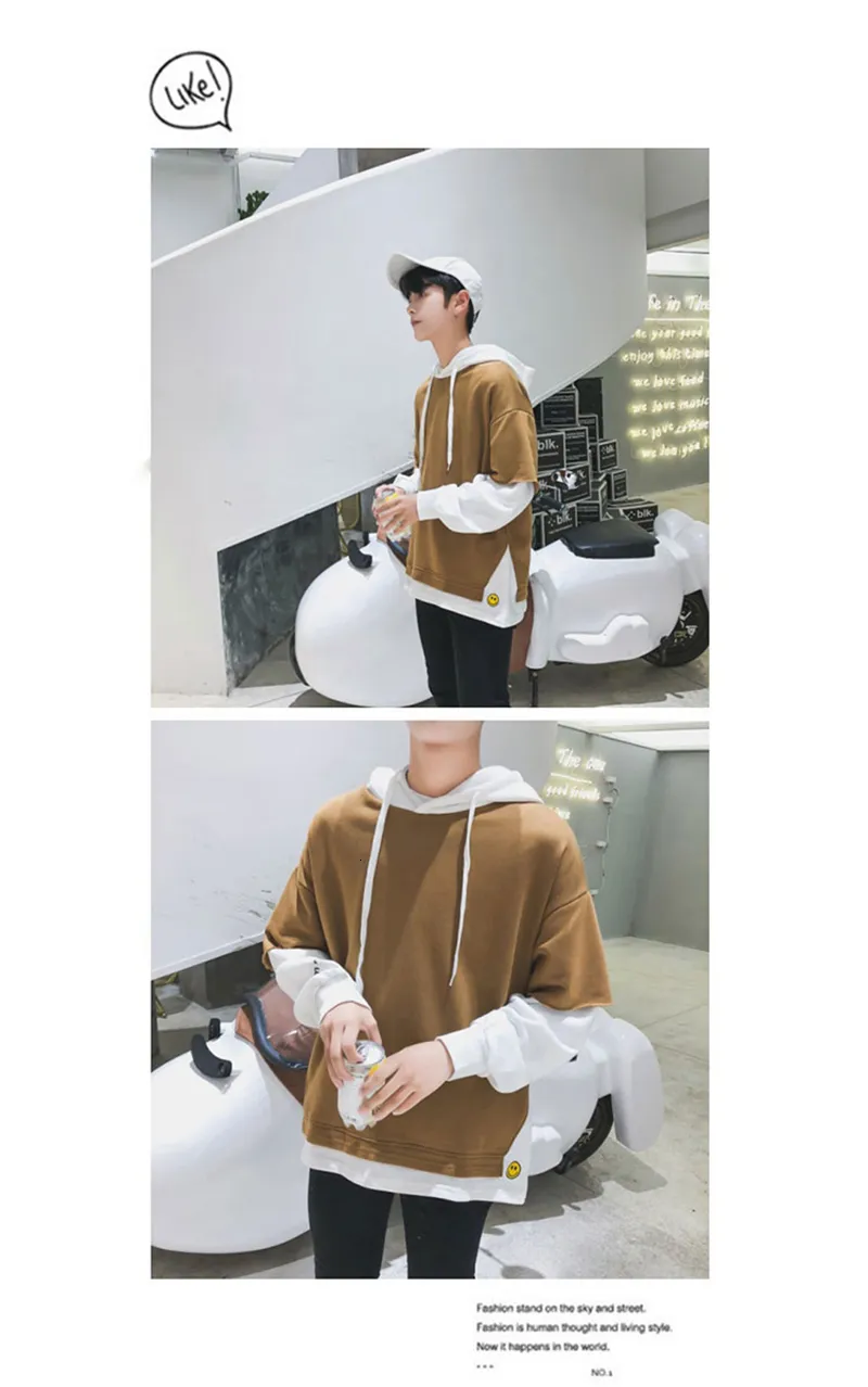 Korean sweatshirt men hoodie hip hop (7)