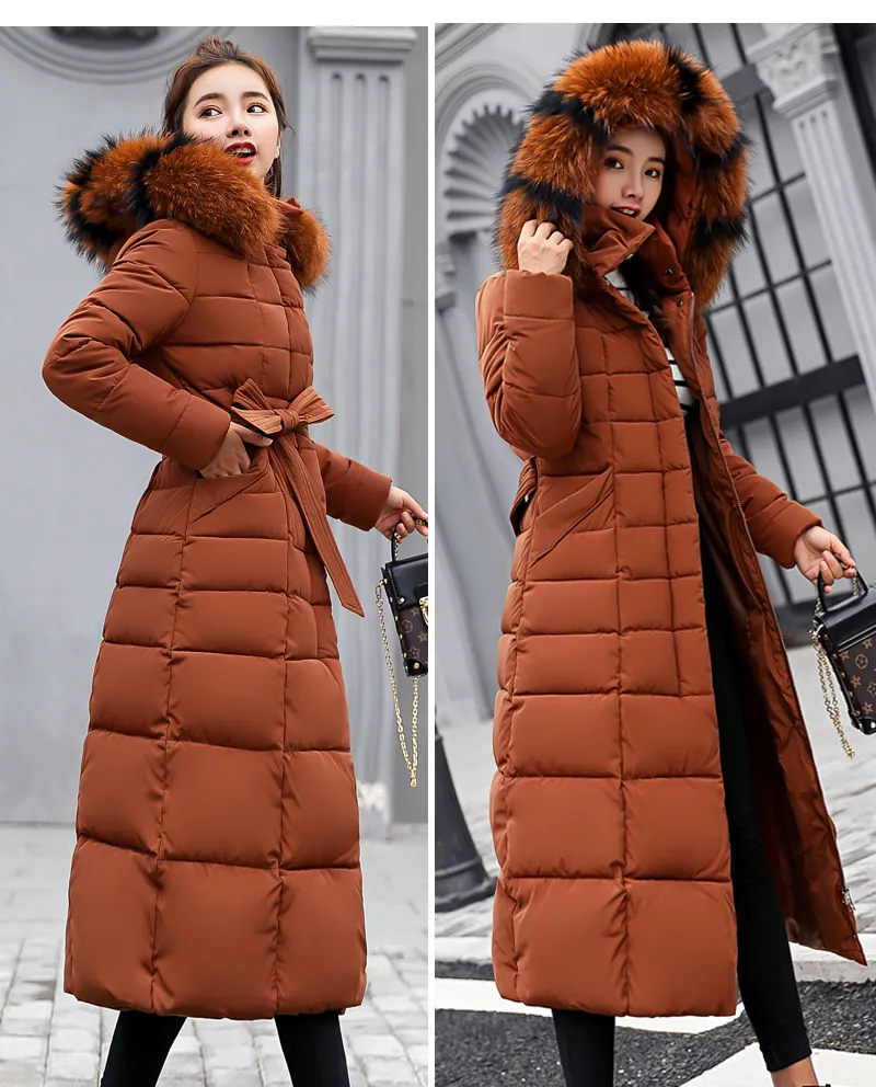 Womens long on sale winter coats 2018