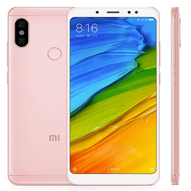 Original Xiaomi Redmi Note 5 4G LTE Cell 4GB RAM 64 Go Snapdragon 636 Octa Core Android 5,99 pouces Full Screen 13MP Face ID Mobile Phone Mobile