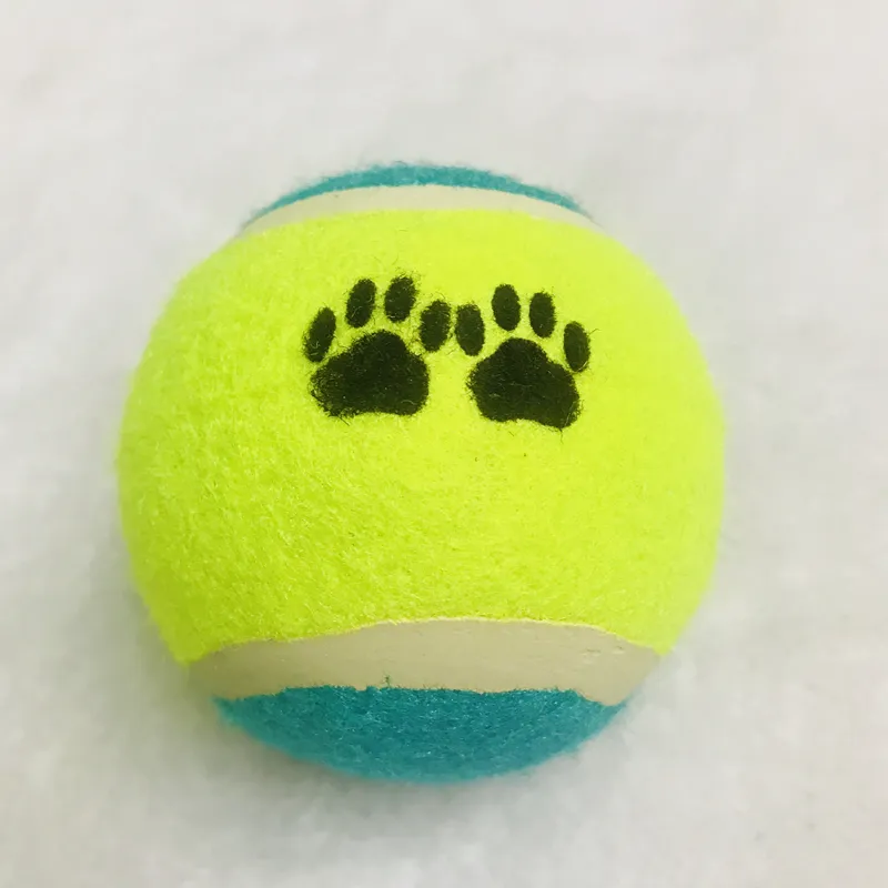 Brinquedos para cães Bolas de Tênis Corra Buscar Jogar Jogar Pet Suprimentos Mastigar Brinquedo Para O Cão de Estimação Brinquedos Do Cão Pegada Engraçado Brinquedo Bola