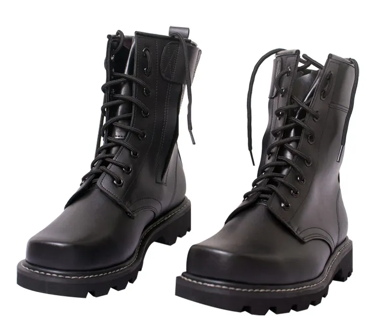 Hot Sale-gh top steel men's winter woollen warm and waterproof tactical boots desert