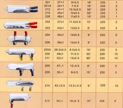 mix 20kinds mercury switch proximity switch 201 202 219 228 211 219 type etc