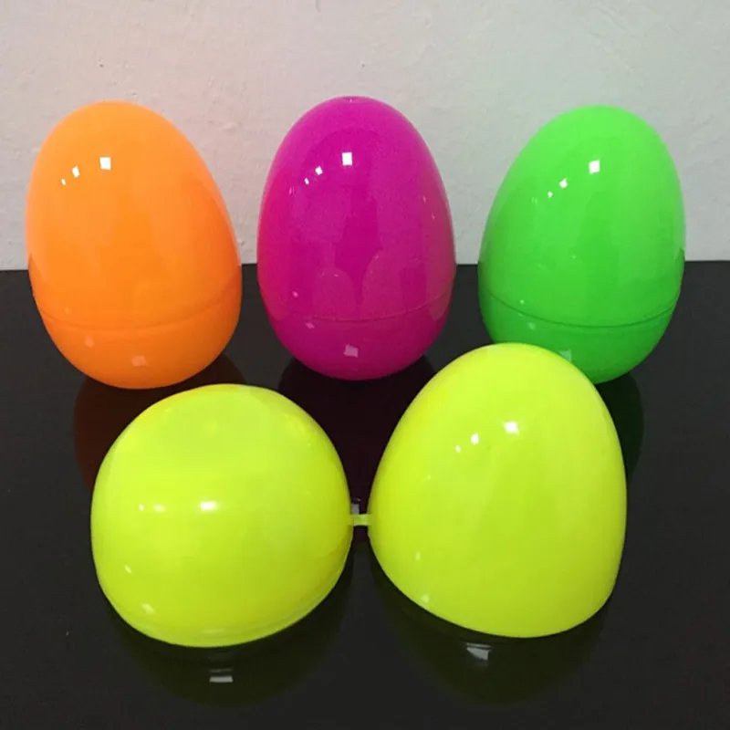Lot De 48 Oeufs De Pâques En Plastique - 12 Couleurs Remplissables