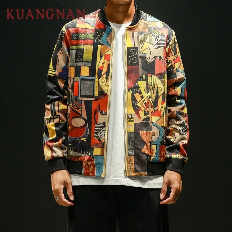 Kuangnan Japan Style Hip Hop Bomber Jacket Mężczyźni Odzież 2018 Japońska Streetwear Mężczyźni Kurtka Płaszcz 5xl Mens Kurtki i Płaszcze S191019