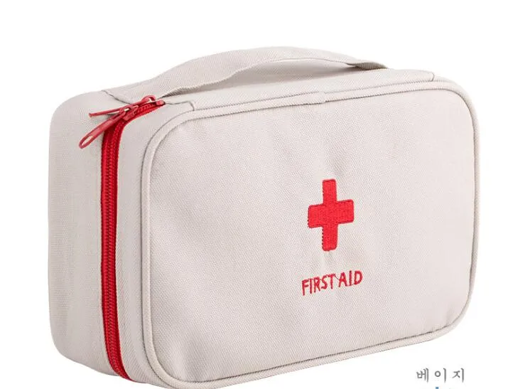 DHL50PCS Förvaringsväska Tom första hjälpen Bag Kit Pouch Hem Office Medical Emergency Travel Rescue Case Bag