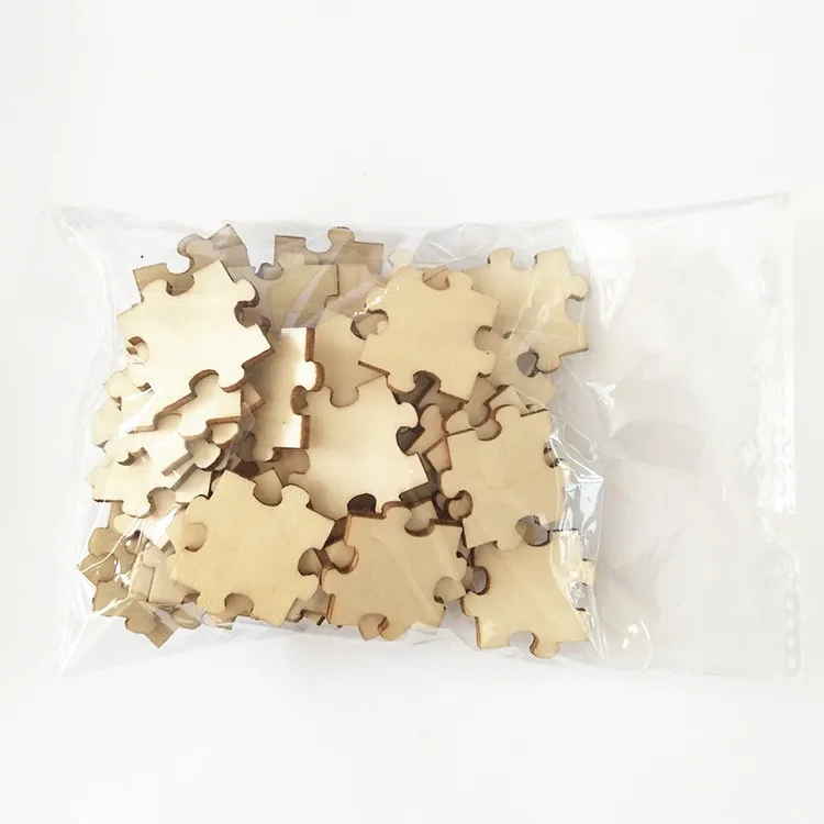 18 piece blank jigsaw puzzle template (3x6)