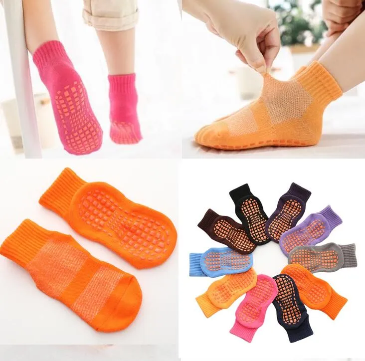 10 colors summer Breathable kids children men women trampoline socks fashion mesh baby jump sock for boys girls Non-slip floor socks