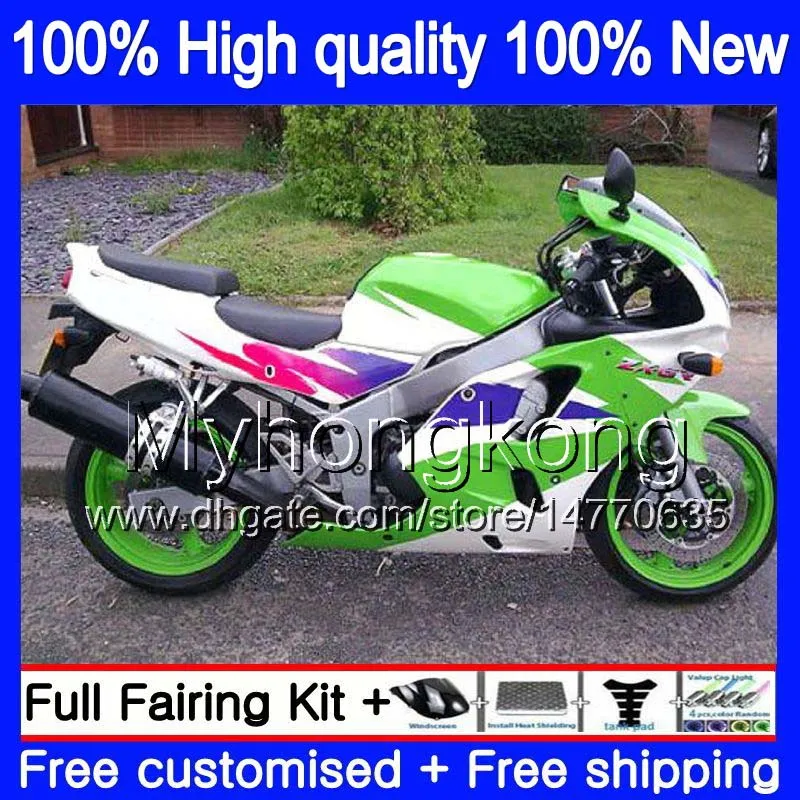 Kawasaki ZX-6R Fairings 1994-1997 - ZX636/ZX600 Green Gloss