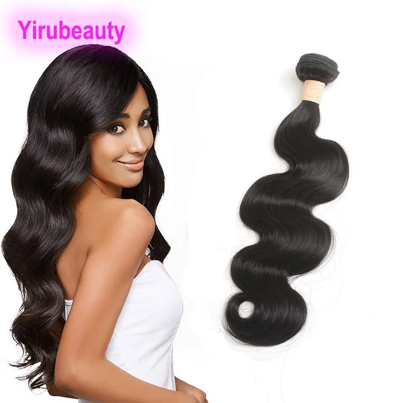 Brazilian Virgin Hair Extensions One Bundle 1 Piece One set Straight Deeo Curly Yaki Kinky Straight Body Wave Bundle Human Hair Wefts