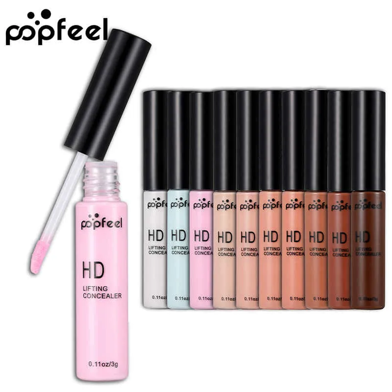 POPFEEL New Makeup Color Corrector Liquid Concealer Pencils 10Color Face Contour Make Up Base Concealer Foundation