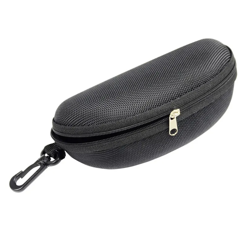 Oxford Cloth Glack Glasses Case Sunglass Protection Box Eva Zipper Eyeglass Boxes Multicolors Multiclors Case with Hook Eyewear Association