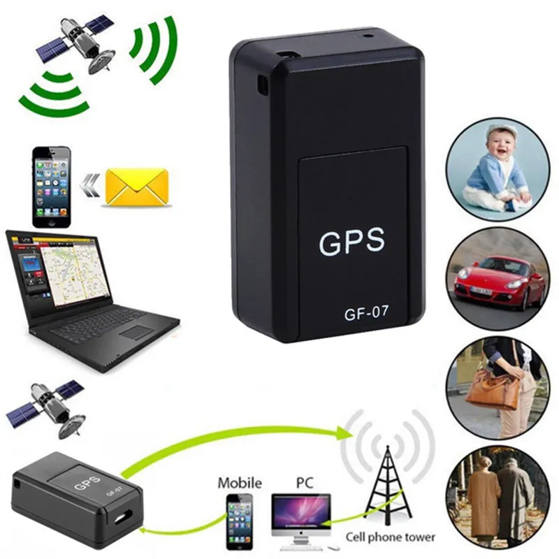 Mini GF-07 GPS de voiture Tracker Localisateur d'automobile GSM / GPRS Suivi automatique de périphérique Anti-Perdu Support Android pour véhicule pour animaux de compagnie