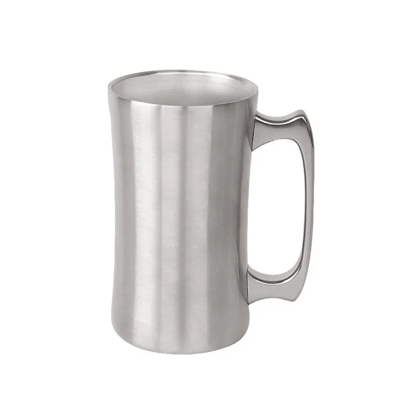 20oz Stainless Steel Beer Mug With Handle Double Wall... From Xi2015,  $23.19 | DHgate.Com