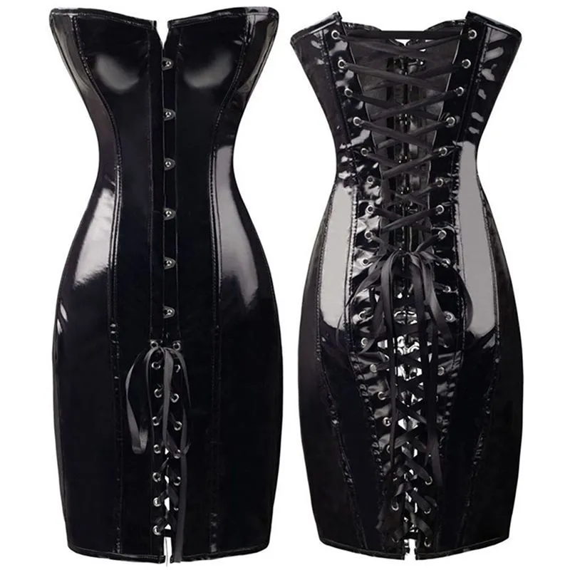 DOTBUY-SHOP 2023 Corsetto Donna Push Up Bustino Corsetti Overbust Stile - Foto 3