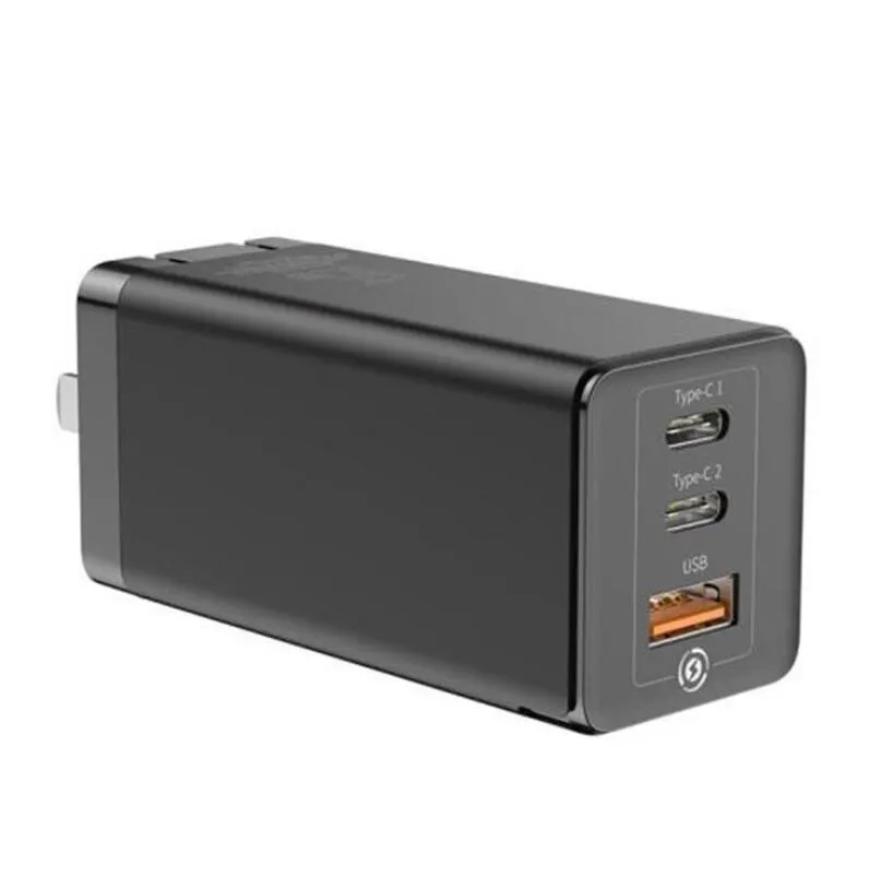 Baseus 65W الجاليوم سريع شاحن USB PD شاحن دعم الشحن السريع 4.0 SCP أدائنا للحصول على 11 الموالية XIAOMI HUAWEI