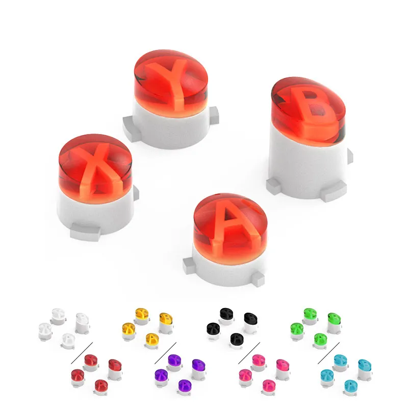 Custom ABXY Bullet Key Button Set Mod Kit for Microsoft Xbox One Wireless Controller Buttons DHL FEDEX UPS FREE SHIPPING