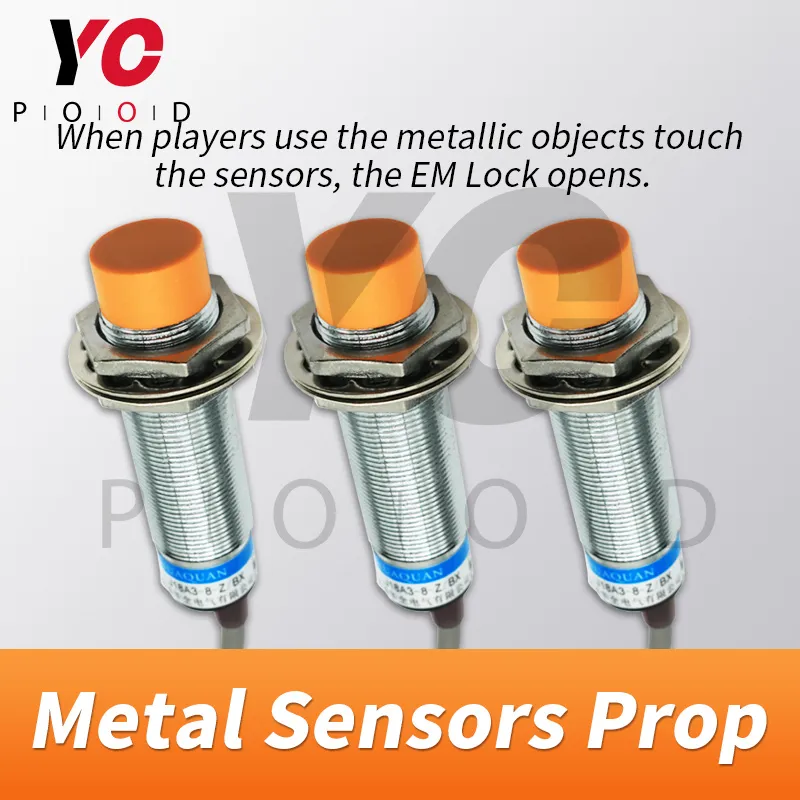 Simultaneous Metal Touch Escape Room Prop - Advanced Metal Sensors for ...