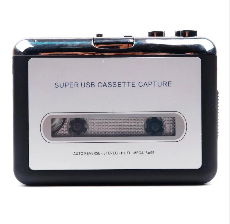 Lettore Di Cassette Portatile Con Conversione MP3, USB, Cuffie Incluse, Plug And Play, Batteria O USB, Per Audacity, Compatibile Windows E Mac