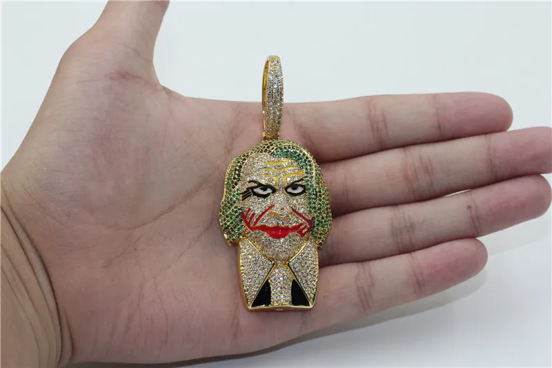 Iced out freddy krueger pendant sale