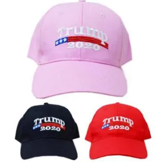 Trump 2020 Gorras Gorra de Donald Trump Republicano Republicano Ajustar gorra de béisbol Trump para presidente Snapbacks al aire libre CCA10841 200 piezas