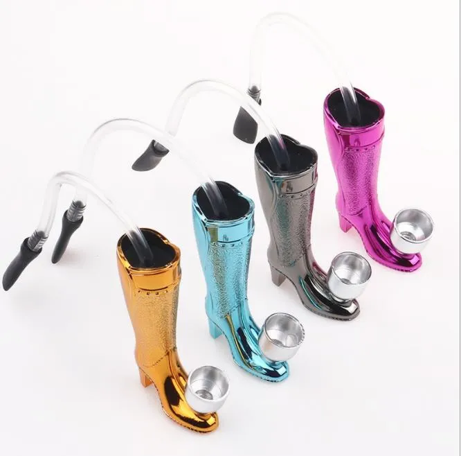 Plastic waterpijp voor schoenen met hoge hakken, schoenen, pijpen, verwijderbare waterkoker, plastic pijp