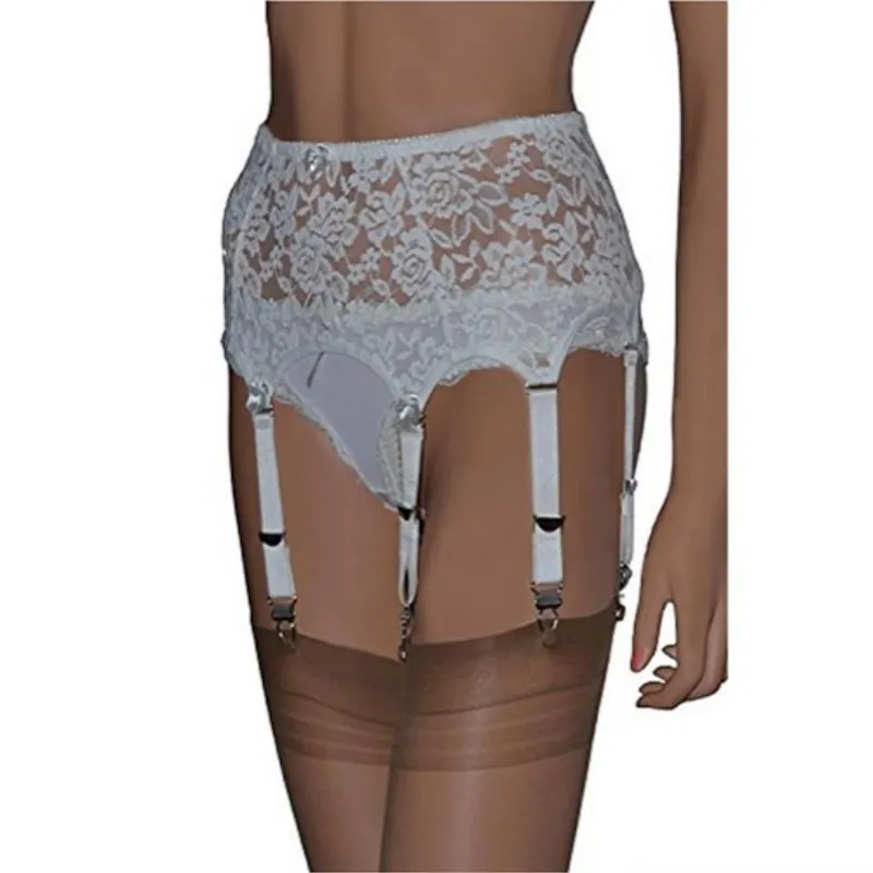 Sexy Women White Bridal Lingerie Suspender Garter... From Bestielady, $5.83 