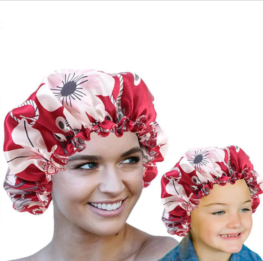 Bonnet en satin pour femmes Silky Soft Day Night Sleep Cap pour les parents