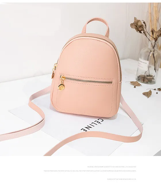New Women Backpack Lovely Ladies Leather Bag Mini Shoulder Bag For Teenager Girls Hot Women Casual Mini Rucksack From 3 73 DHgate