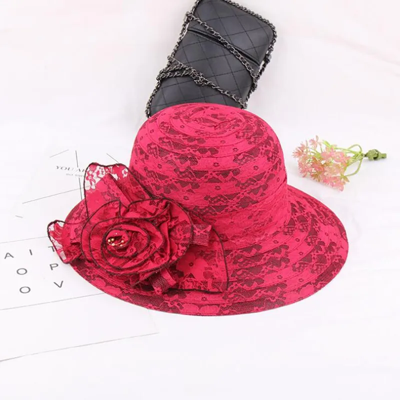 UOGE - Cappelli Da Sole Da Donna, A Tesa Larga, In Paglia, Per Spiaggia - Foto 8