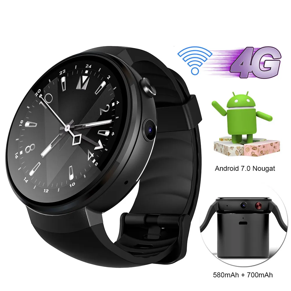 2024 4G LTE Smartwatch GPS Wi Fi Android IOS Black Silver Smartphone saler 17 741 DHgate