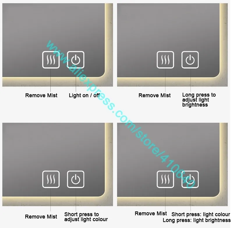 Double key touch sensor switch 10