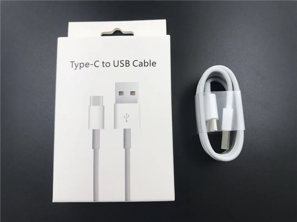 Originele OEM Mobiele Telefoon USB-kabels Data Cord Retail Box Package Kabel voor Samsung Micro V8 S6 S7 S8 S10 S20 S21 S22 Type C USB-C XIAOMI LG Android-telefoon