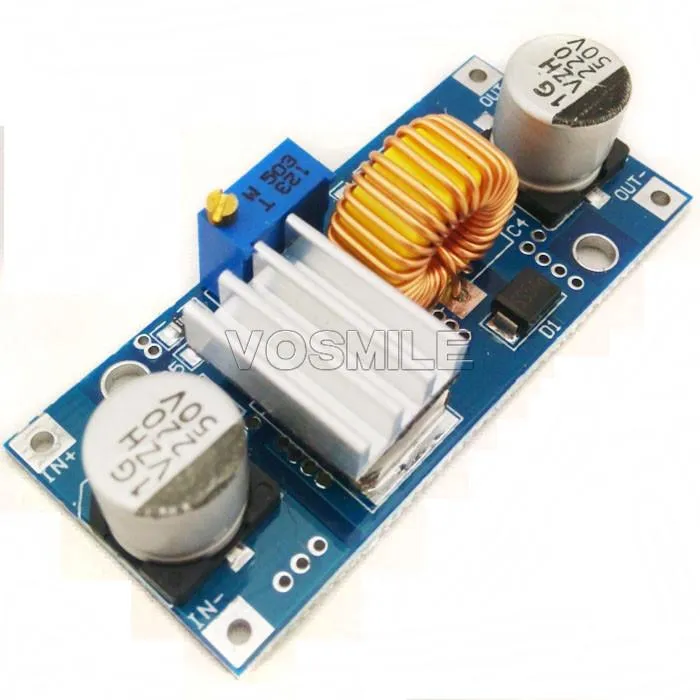 Module Convertisseur DC-DC Buck Boost, Entrée/sortie Réglable 0.5-30V, CC CV, électronique