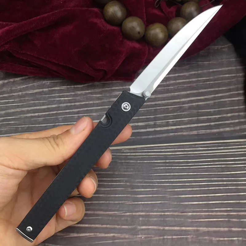 Hot CEO 7096 Kniv 8CR13MOV Stål Nylonhandtag Automatisk vikkniv Camping Pocket Survival Jakt EDC Utomhusverktyg