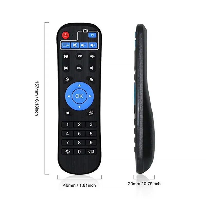 Telecomando Max Series Per Android TV Box - Con Apprendimento IR, Compatibile Con T95 E G96