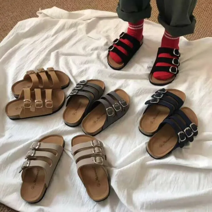 Kids cork sandals 2025
