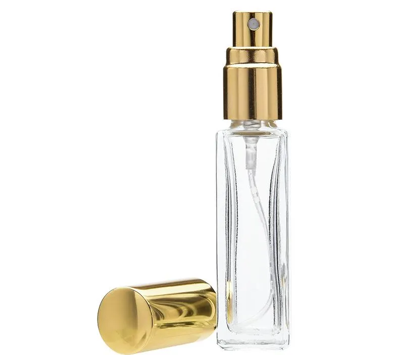 Flaconi spray per profumo in vetro da 30 ml con tappi in legno
